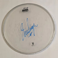 9-21-2012 HOLMDEL NJ  Eric Singer Stage-used signed drum heads KISS