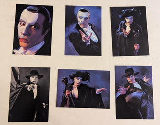 KISS PAUL STANLEY PHANTOM OF THE OPERA Set of 6 Postcards