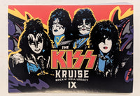 KISS Eric Singer Owned KISS Kruise IX Unused Merch Head Sticker Personal Collection