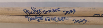 11-19-2023 QUEBEC CITY Eric Singer Signed EOTR Set of 2 DRUMSTICKS  KISS