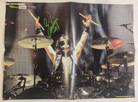 KISS Eric Singer Personally Owned and Signed 16 x 22 Poster