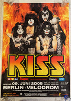 KISS Eric Singer Personally Owned 6-9-2008 BERLIN Alive 35 Tour Poster