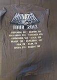 KISS Eric Singer Owned MONSTER EUROPE 2013  T-SHIRT New Unused  Personal Collection Medium