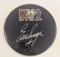 Eric Singer END OF THE ROAD SIGNED MERCH DRUMHEAD  KISS