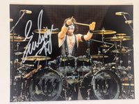 KISS Eric Singer Owned and Signed  Photo from Personal Collection