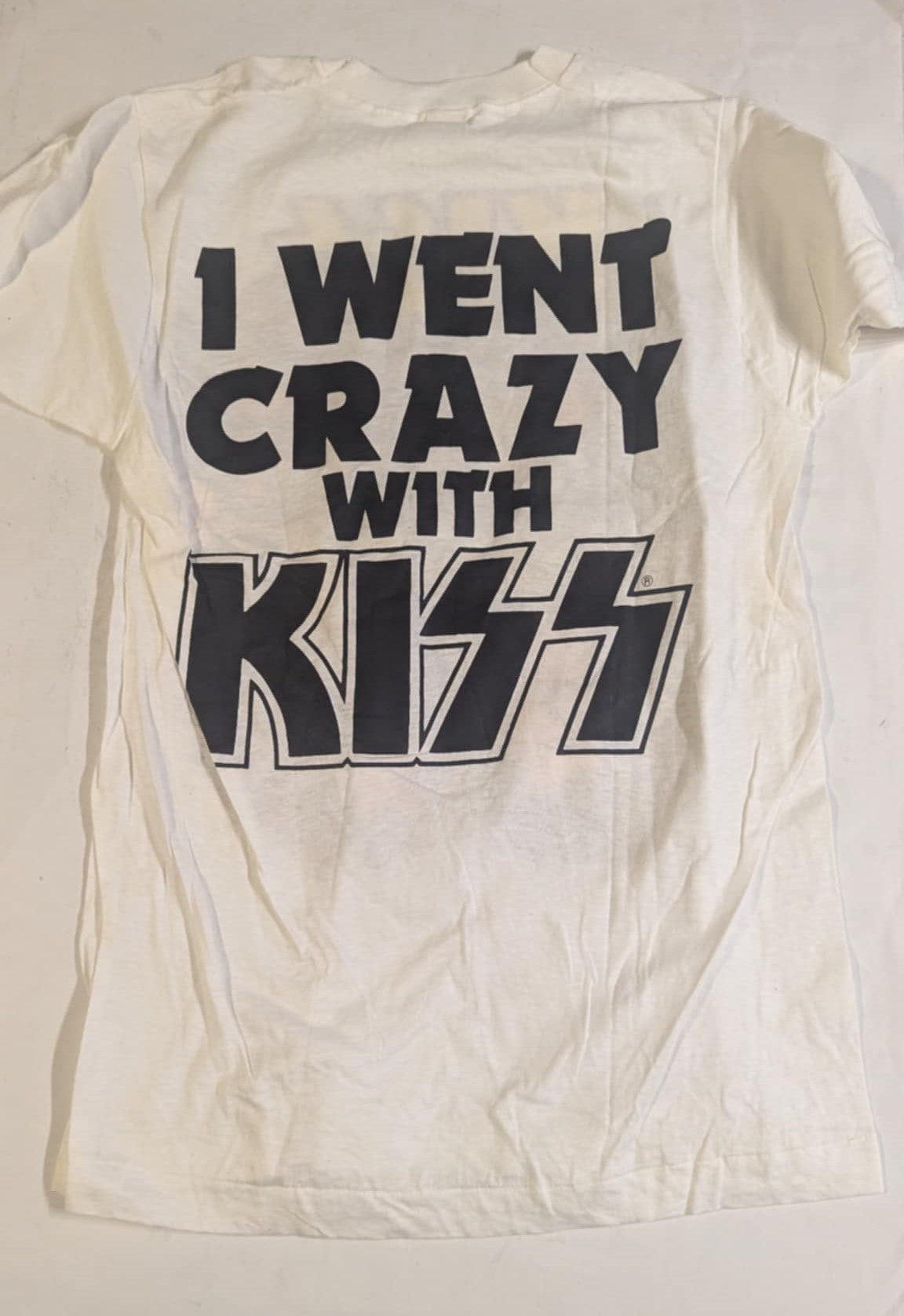 KISS CRAZY NIGHTS Tour  T-Shirt Original Brand New I WENT CRAZY WITH KISS