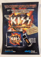 KISS Eric Singer Personally Owned HOTTEST SHOW ON EARTH TOUR USB PROMO Flyer