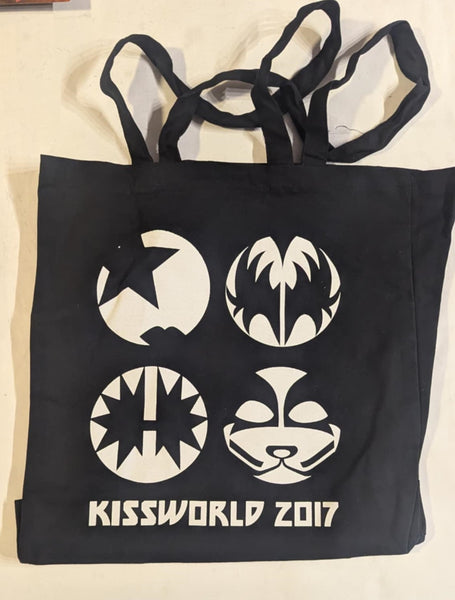 KISS Eric Singer Owned KISS  KISSWORLD 2017 TOTE BAG New Unused From Personal Collection