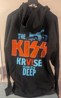 KISS Eric Singer Owned KISS KRUISE VI ZIP-UP HOODIE New Unused  Personal Collection Large