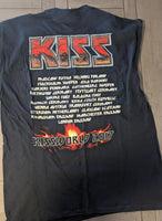 KISS Eric Singer Owned GERMAN KISSWORLD 2017  T-SHIRT New Unused  Personal Collection Large