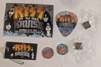 KISS Eric Singer Owned KISS KRUISE BAG w GOODIES CASINO CHIPS  New Unused  Personal Collection