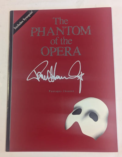 PAUL STANLEY signed PHANTOM OF THE OPERA PROGRAM KISS