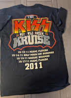 KISS Eric Singer Owned KISS KRUISE T-SHIRT New Unused  Personal Collection Medium