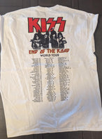 KISS Eric Singer Owned 2019 Japan KISS END OF THE ROAD  T-SHIRT New Unused  Personal Collection Large