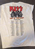 KISS Eric Singer Owned 2019 Japan KISS END OF THE ROAD  T-SHIRT New Unused  Personal Collection Large