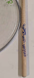 6-21-2023 DRESDEN GERMANY Eric Singer Signed EOTR DRUMHEAD w DRUMSTICK KISS