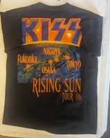 KISS Eric Singer Owned 2006 JAPAN RISING SUN TOUR T-SHIRT New Unused  Personal Collection Large