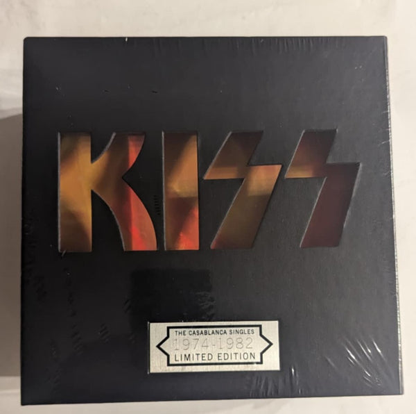 KISS Eric Singer The Casablanca Singles 45 Box Set Sealed New Personal Collection