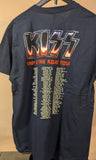 KISS Eric Singer Owned 2019 Japan  END OF THE ROAD  T-SHIRT New Unused  Personal Collection Large