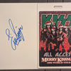 KISS Eric Singer Owned and Signed Unused 2006 Christmas Card  Personal Collection