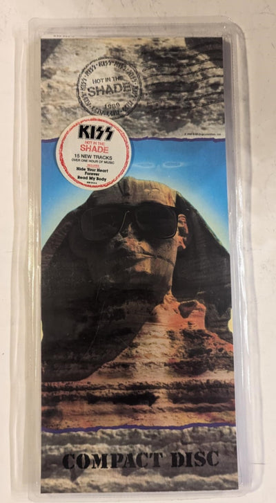 KISS  HOT IN THE SHADE NEW SEALED CLAMSHELL LONGBOX CD 1989