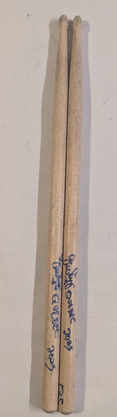 11-19-2023 QUEBEC CITY Eric Singer Signed EOTR Set of 2 DRUMSTICKS  KISS