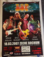 KISS Eric Singer Personally Owned and Signed 3-18-2009 ESP BOCHUM GERMANY Tour Poster