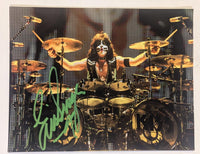 KISS Eric Singer Owned and Signed  Photo from Personal Collection