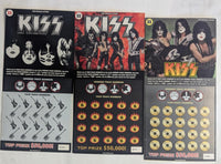 KISS Eric Singer Owned 3 KISS LOTTERY TICKETS from Personal Collection