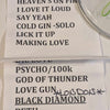 7-05-2023 LONDON ENGLAND O2 Eric Singer Signed EOTR DRUMHEAD w SETLIST And DRUMSTICK KISS