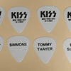 KISS 2023 MADISON SQUARE GARDEN 12-2-23 Final Show Black on White Throwback Design Guitar Picks