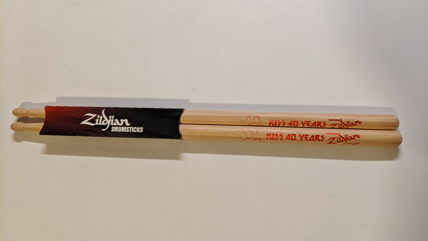 Eric Singer 40th Anniversary 2014-2015 Drumsticks set of 2 KISS