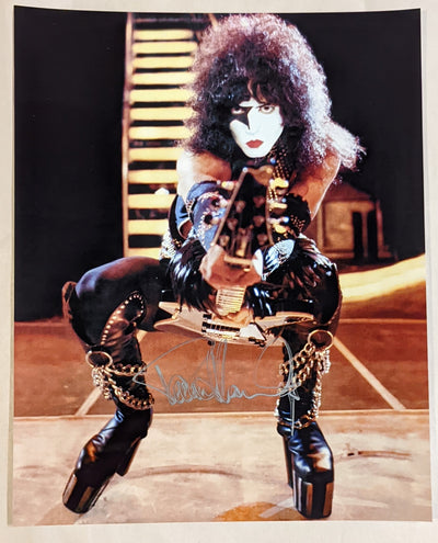 KISS PAUL STANLEY signed 8 x 10 Photo ALIVE II era Autograph