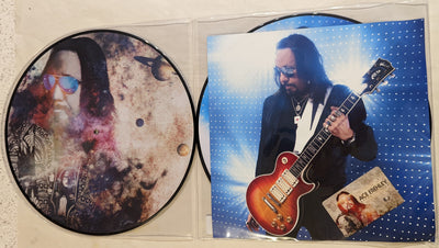 KISS ACE FREHLEY Signed SPACE INVADER PICTURE DISC LP Autograph