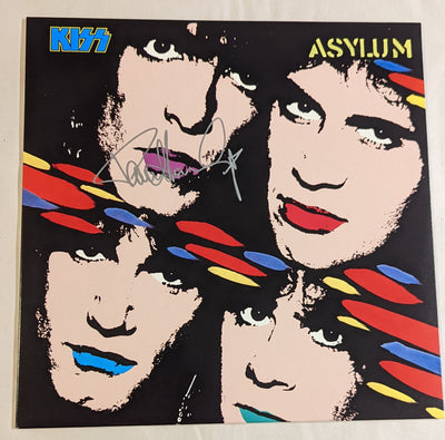 KISS PAUL STANLEY Signed ASYLUM LP