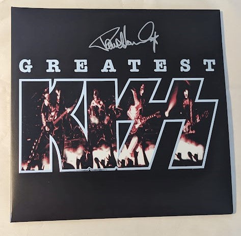 KISSOnline PAUL STANLEY signed GREATEST KISS LP KOL EX PICTURE DISC