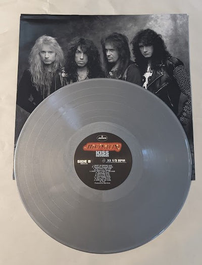 KISSONLINE KISS PAUL STANLEY  signed REVENGE LP KOL EX colored vinyl