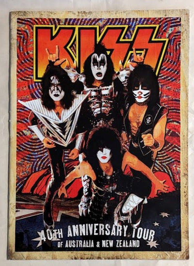 KISS AUSTRALIA/NEW ZEALAND 2015 TOURBOOK