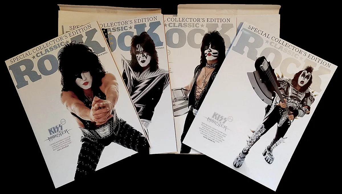 KISS CLASSIC ROCK MAGAZINE Monster Special Collectors Edition Set of 4